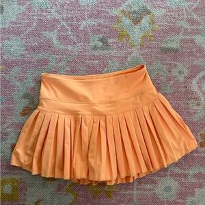 Gold hinge tennis skirt